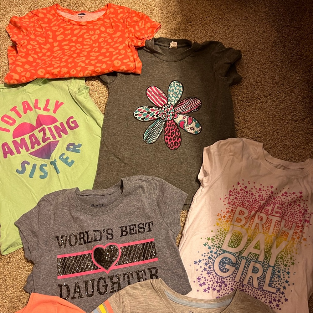 Girls Short Sleeve Lot